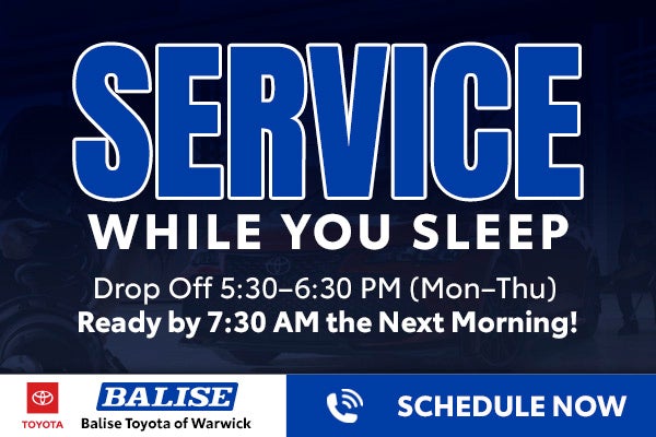 Service While You Sleep