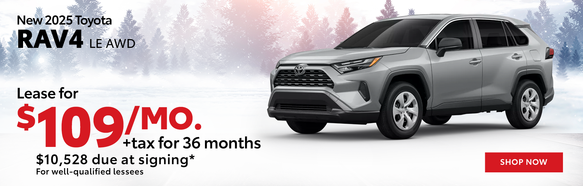 New 2025 Toyota RAV4 LE AWD