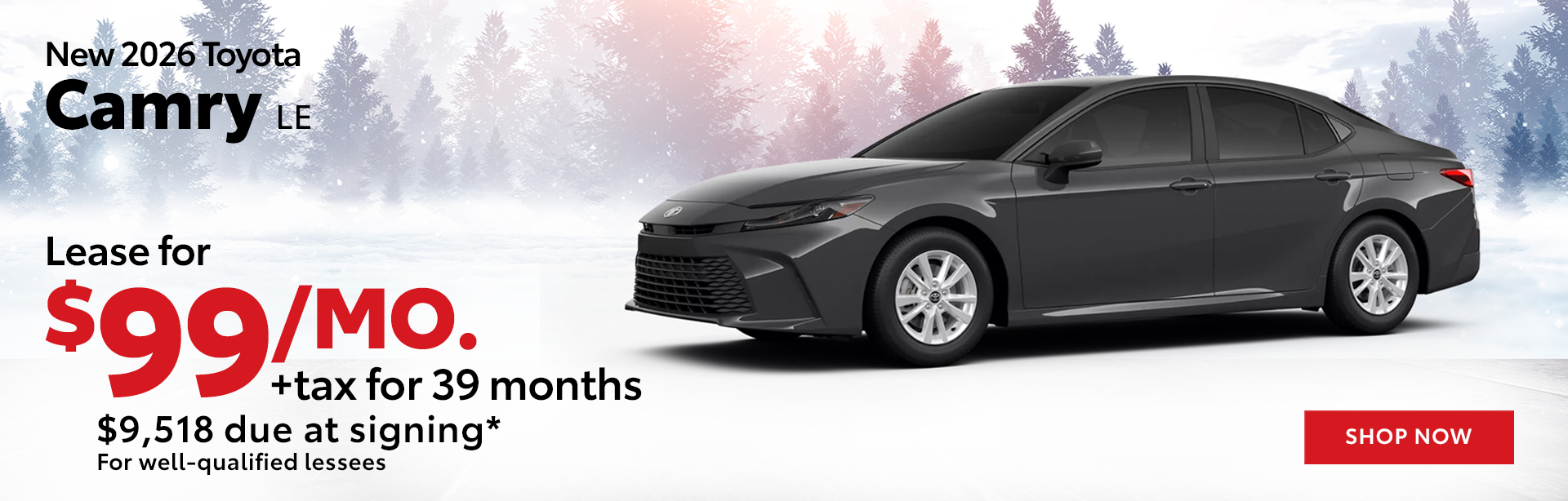 New 2026 Toyota Camry LE