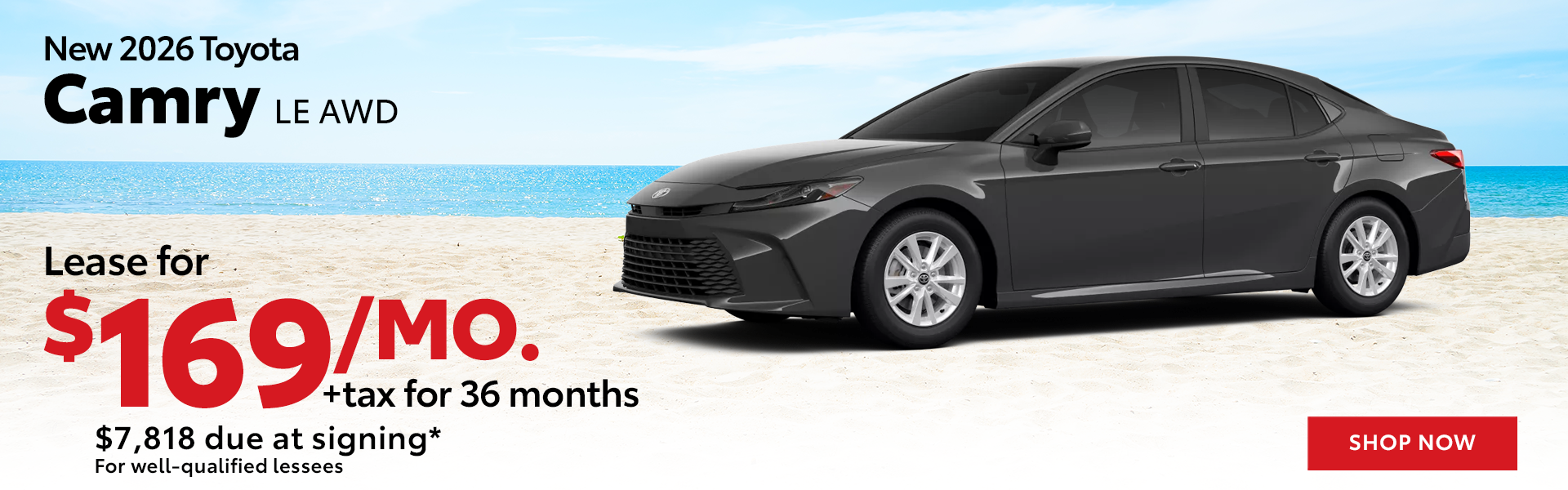 New 2026 Toyota Camry LE AWD