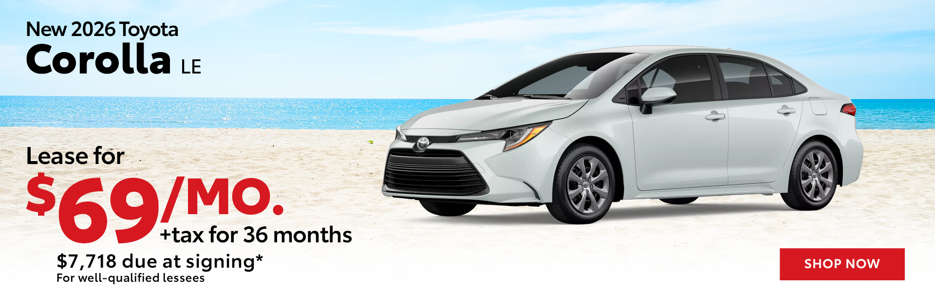 New 2026 Toyota Corolla LE
