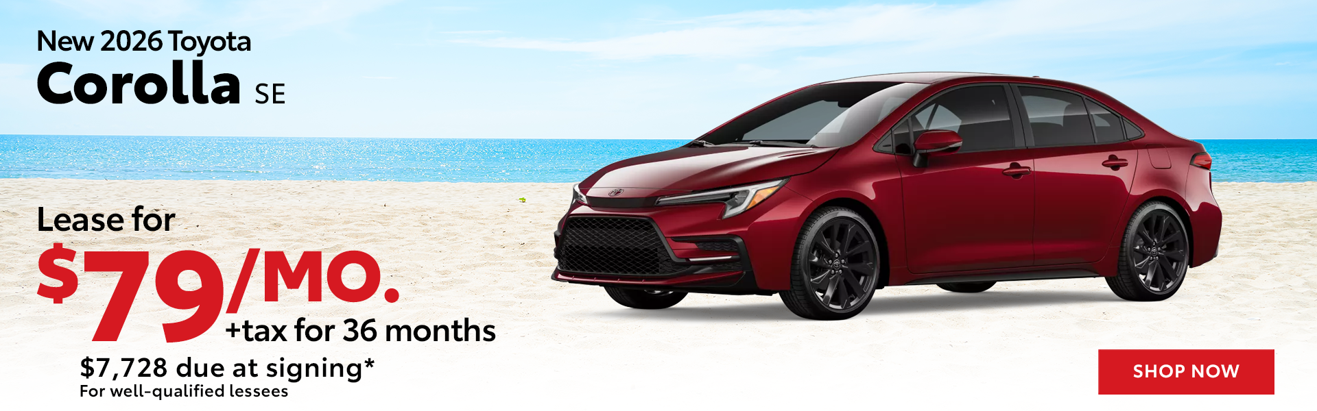 New 2026 Toyota Corolla SE