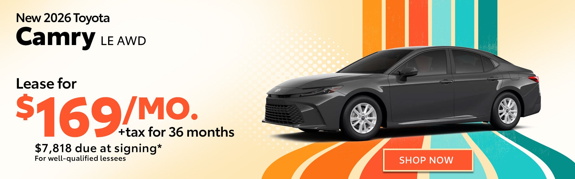 New 2026 Toyota Camry LE AWD