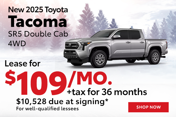 New 2025 Toyota Tacoma SR5 Double Cab 4WD