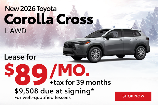New 2026 Toyota Corolla Cross L AWD