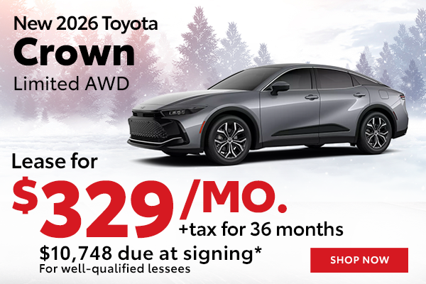 New 2026 Toyota Crown Limited AWD