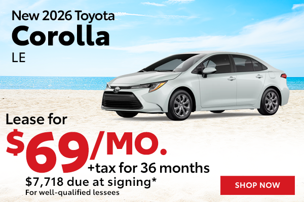 New 2026 Toyota Corolla LE
