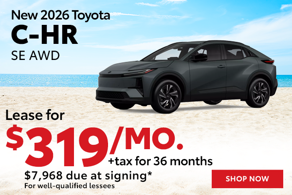 New 2026 Toyota C-HR SE AWD